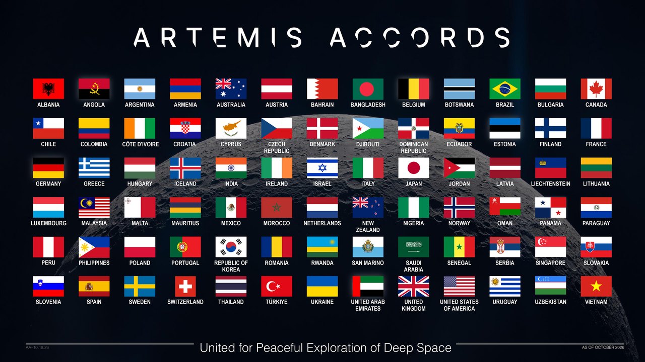 Vietnam Becomes 38th Signatory to the NASA-Led Artemis Accords