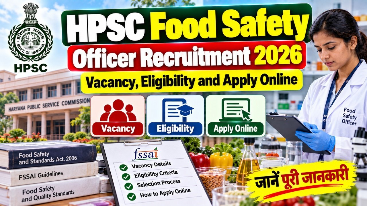 HPSC Food Safety Officer Recruitment 2026: Applications Open for 45 Group B Vacancies