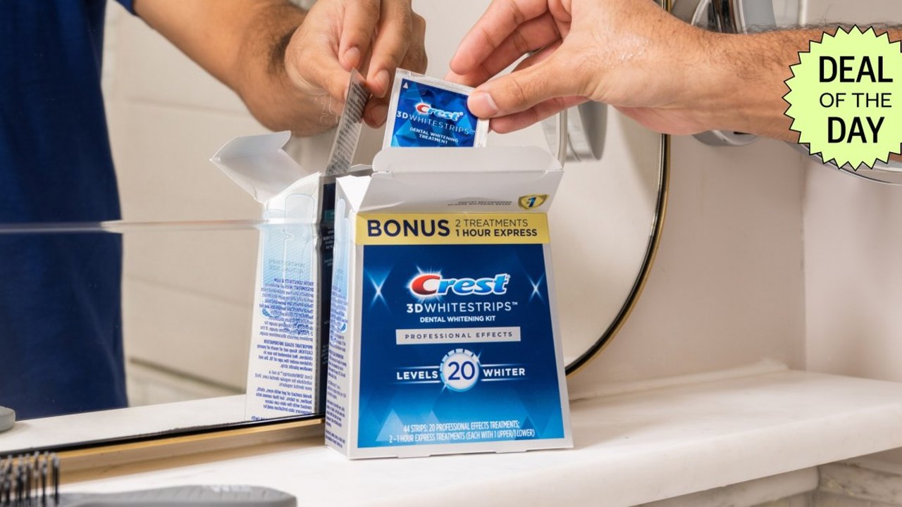 Crest 3D Whitestrips Drop to $35 on Amazon in Rare Post-Summer Discount
