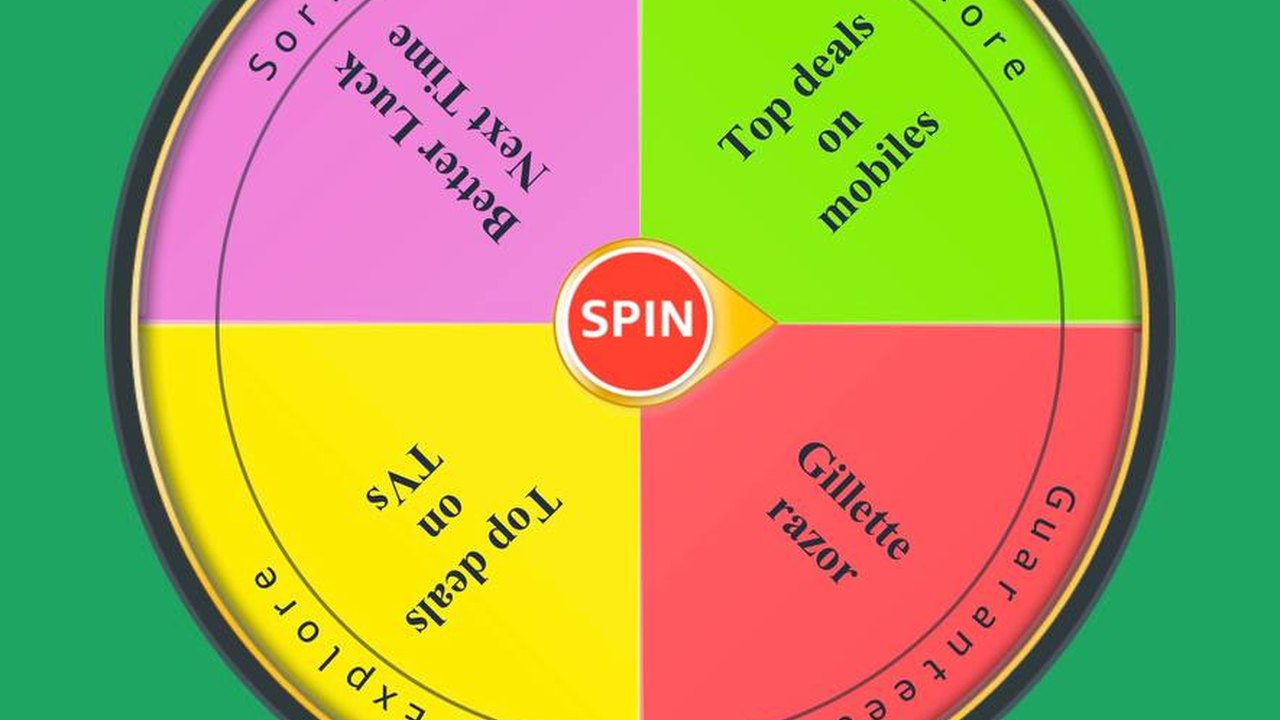 Amazon Weekend Rush Returns to Funzone With Spin-and-Win Promotional Giveaway