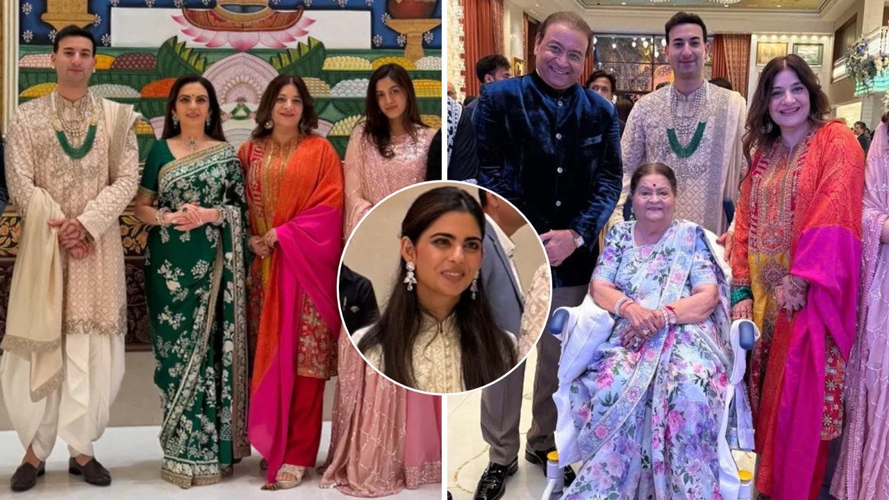 Ambani Family Tradition: Nita, Isha, and Kokilaben Showcase Classic Ethnic Wear at Recent Gathering