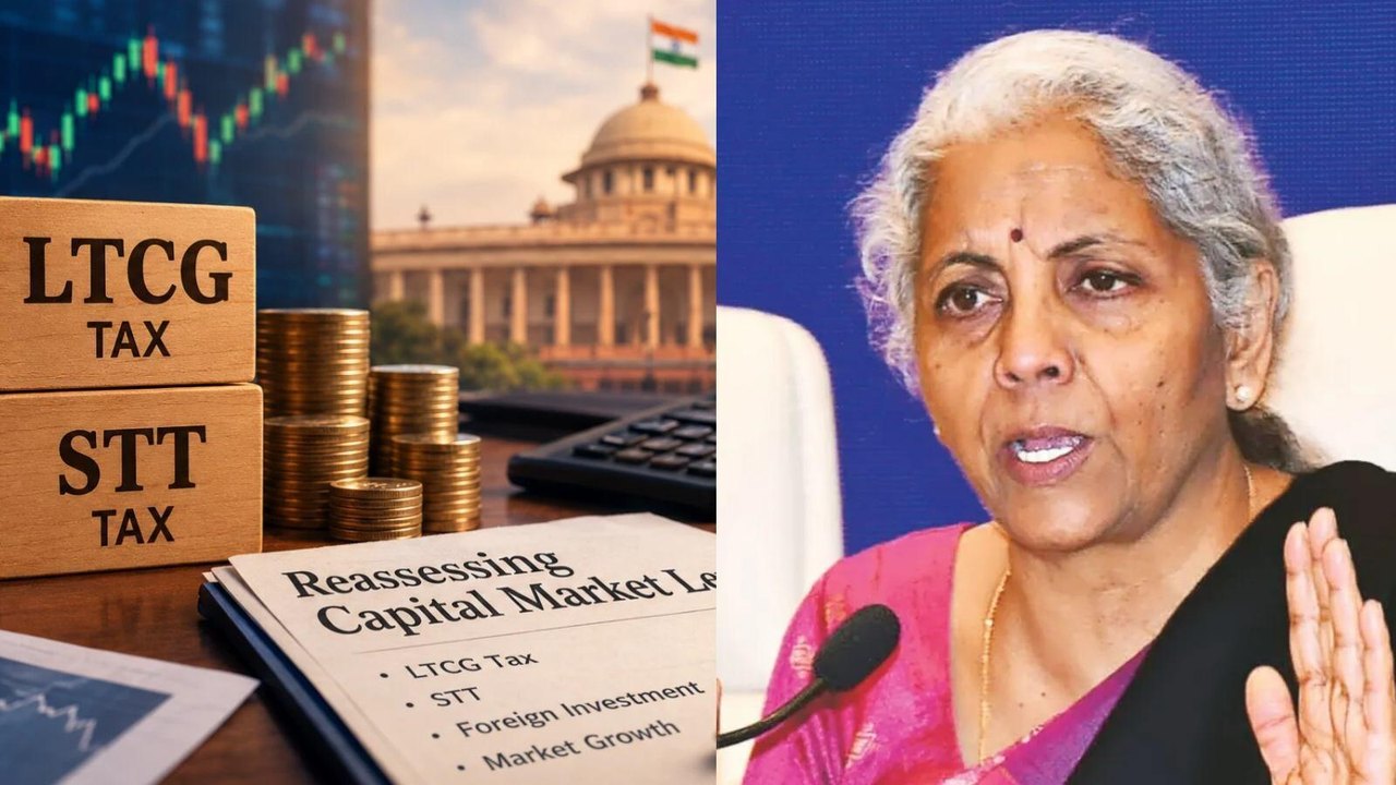 विदेशी निवेशकों की बिकवाली के बीच सरकार का मंथन: LTCG और STT दरों में बदलाव पर विचार