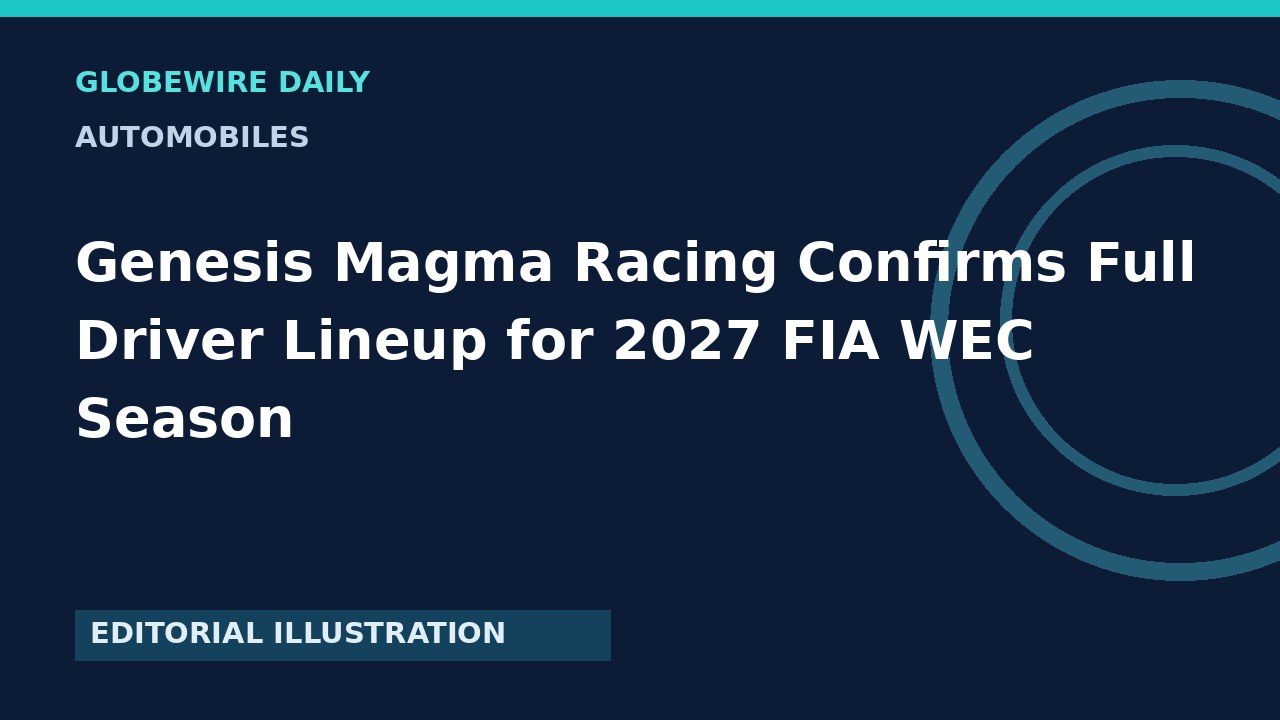 Genesis Magma Racing Confirms Full Driver Lineup for 2027 FIA WEC Season
