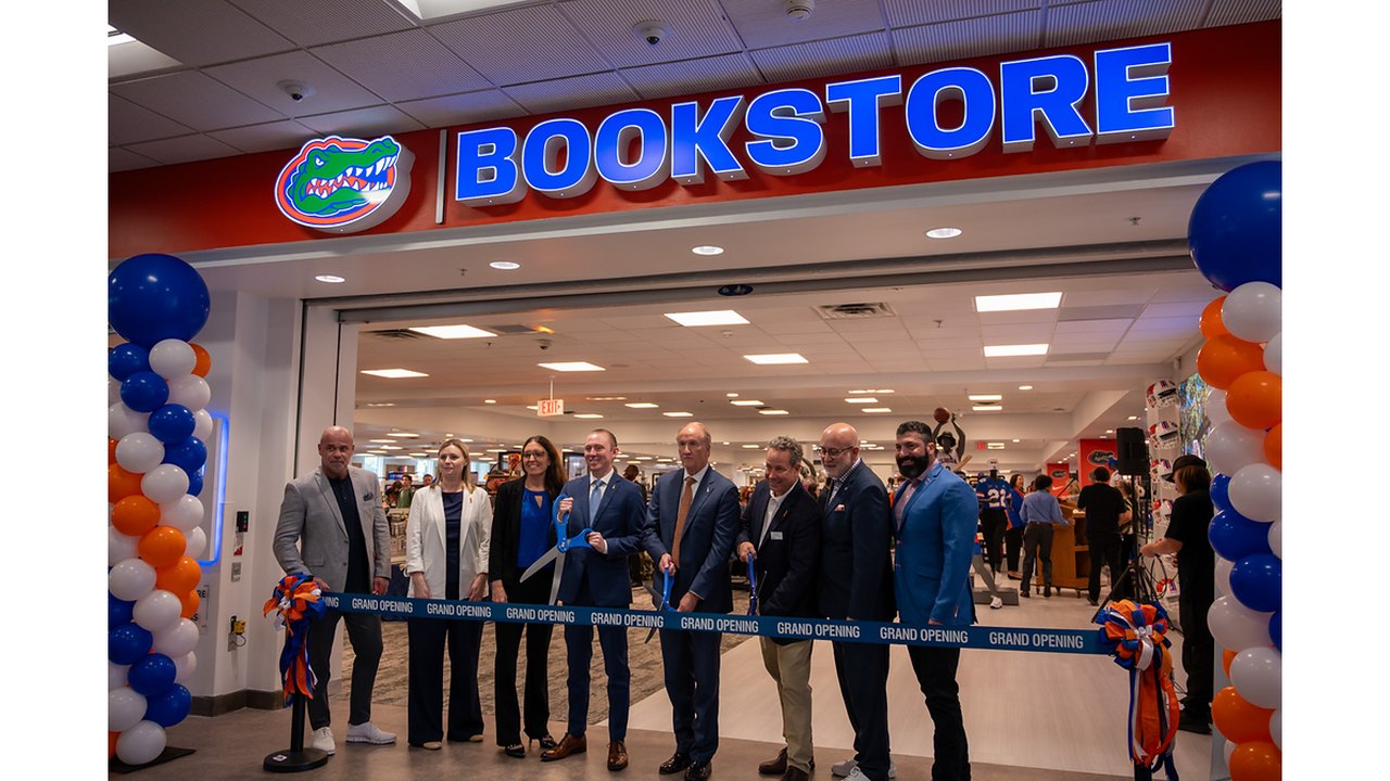 University of Florida and Follett Debut $2.5 Million Renovated Bookstore Featuring Immersive Gator Tech and Expanded Retail