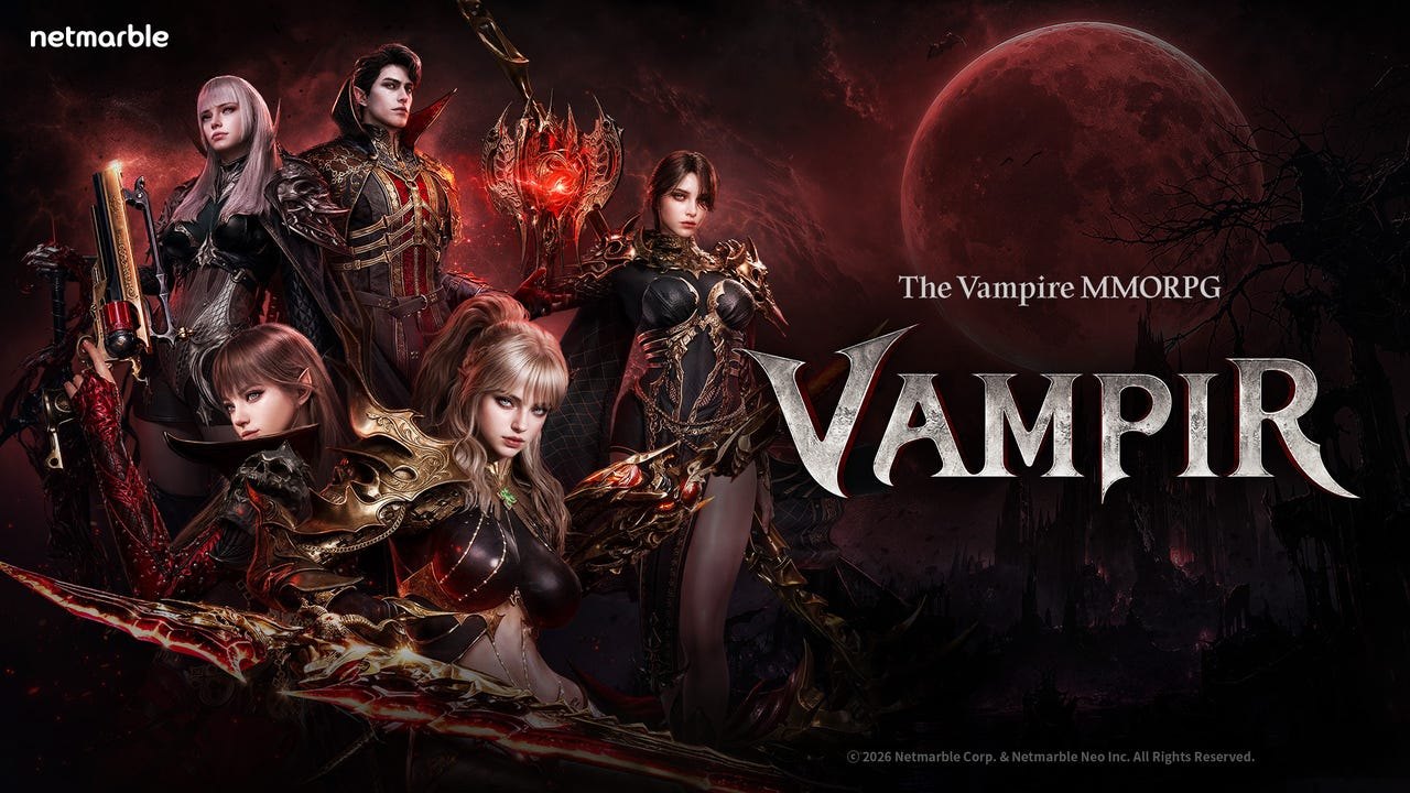 Netmarble Brings Brutal Dark Fantasy MMORPG Vampir to Western Audiences on PC and Mobile